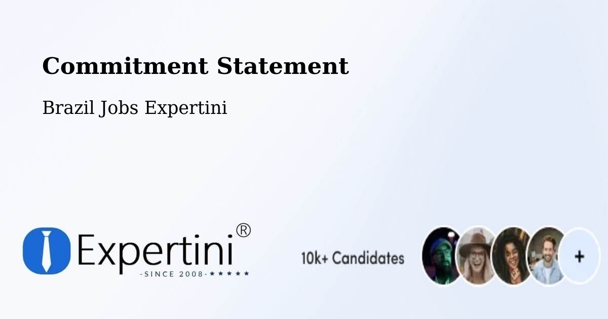 Corporate Commitment – Rinópolis - Brazil Jobs Expertini