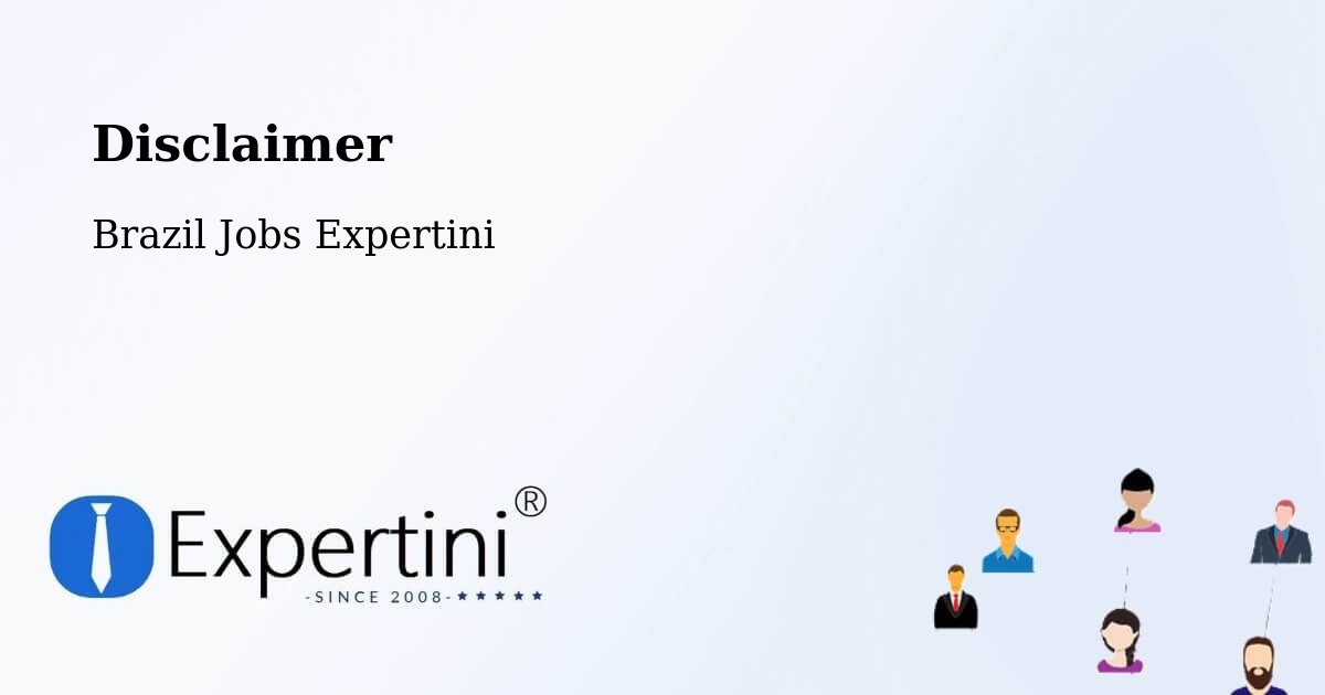 Disclaimer – Rinópolis - Brazil Jobs Expertini