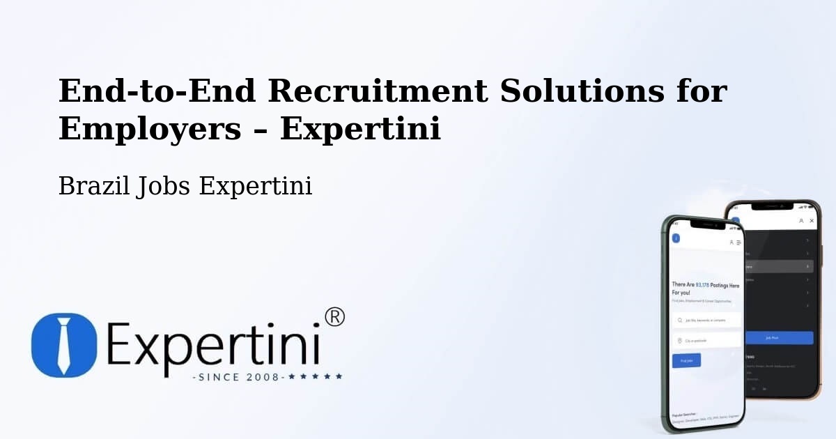 Recruitment Solutions for Employers – Rinópolis - Rinópolis, Brazil Jobs Expertini