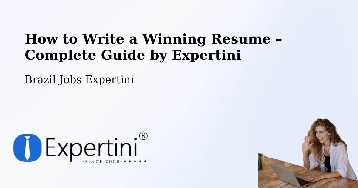 Resume Writing Guide for Job Seekers – Rinópolis - Rinópolis, Brazil Jobs Expertini
